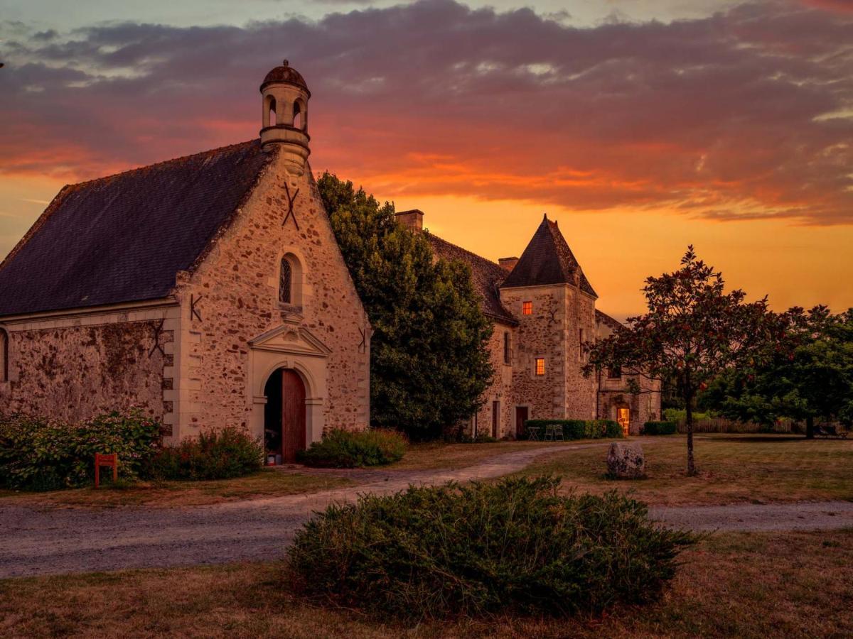Manoir De Jouralem Bed & Breakfast Blaison Exterior photo