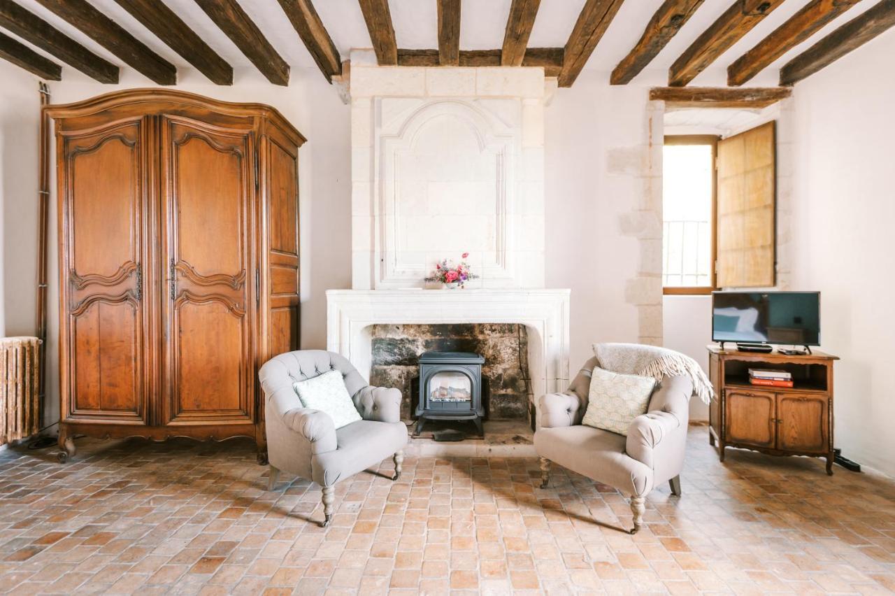Manoir De Jouralem Bed & Breakfast Blaison Exterior photo