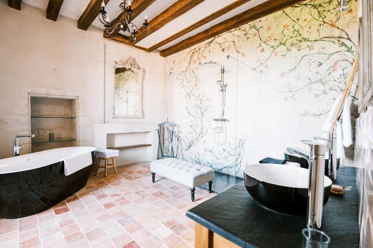 Manoir De Jouralem Bed & Breakfast Blaison Exterior photo