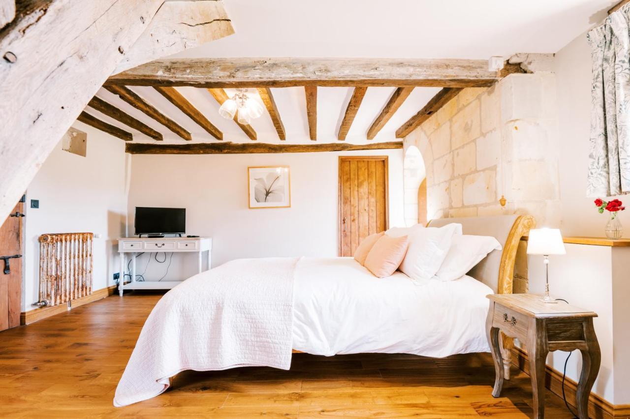 Manoir De Jouralem Bed & Breakfast Blaison Exterior photo
