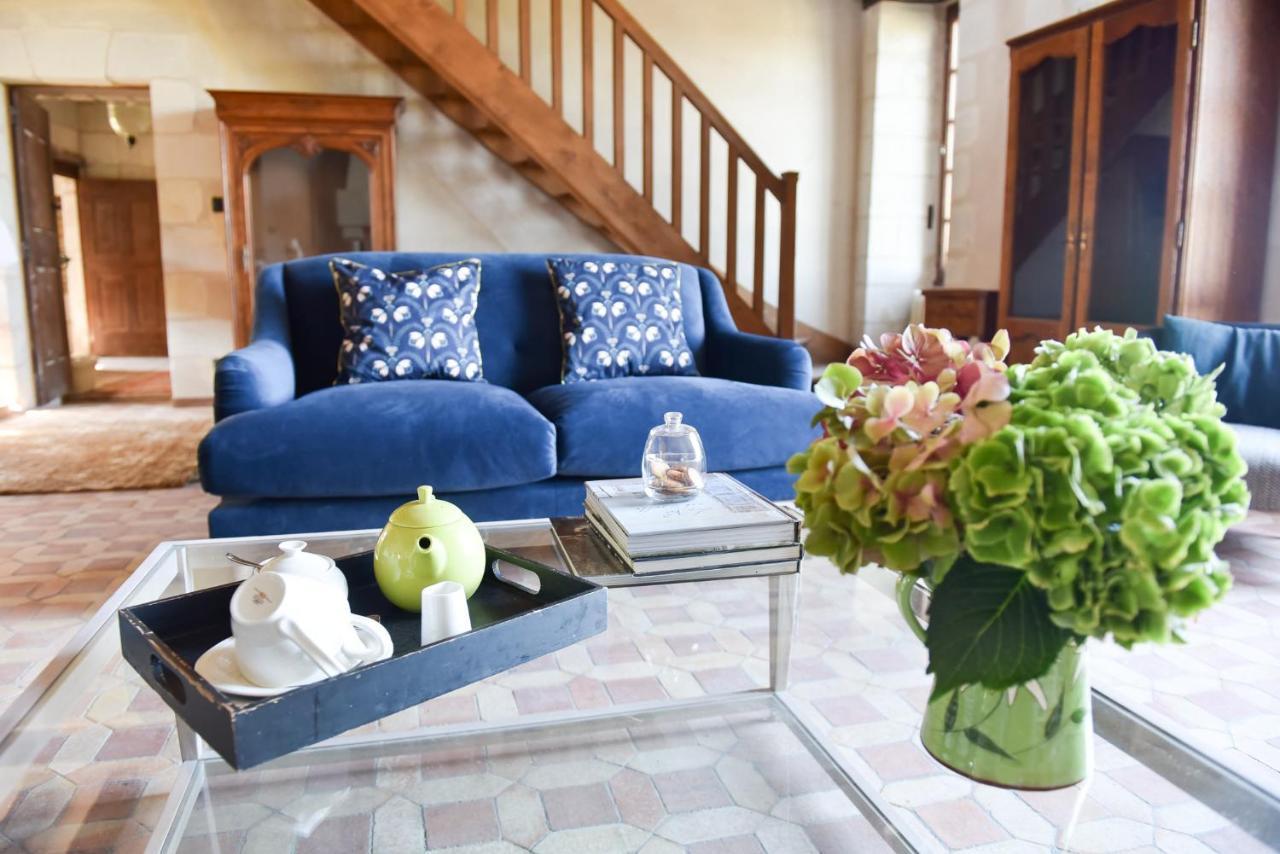 Manoir De Jouralem Bed & Breakfast Blaison Exterior photo