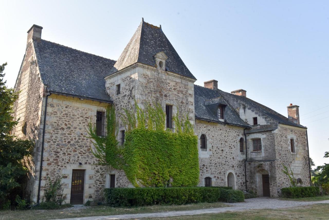 Manoir De Jouralem Bed & Breakfast Blaison Exterior photo
