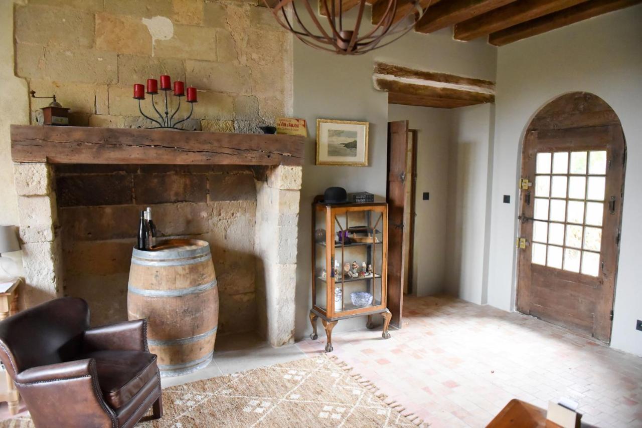 Manoir De Jouralem Bed & Breakfast Blaison Exterior photo