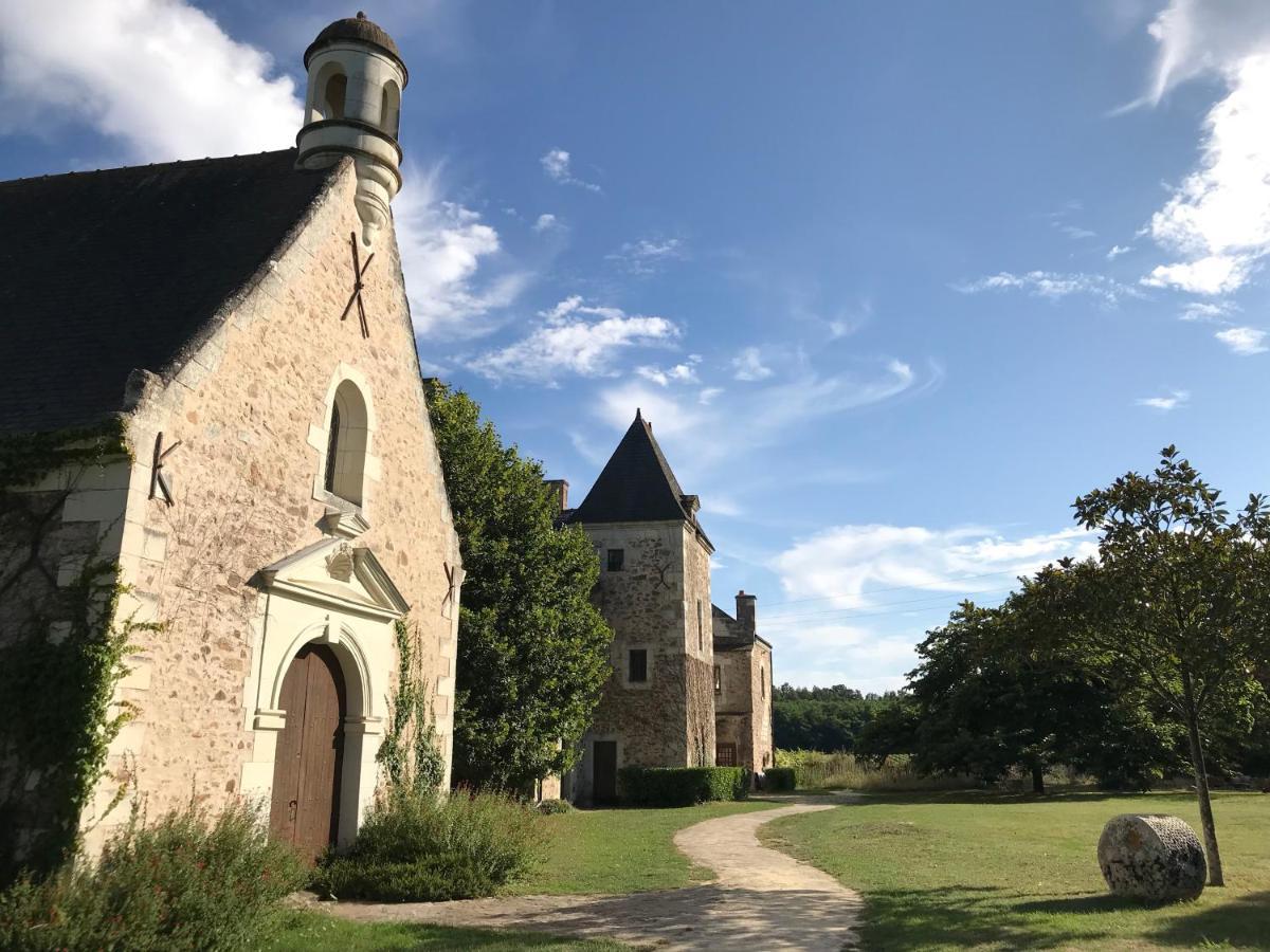 Manoir De Jouralem Bed & Breakfast Blaison Exterior photo